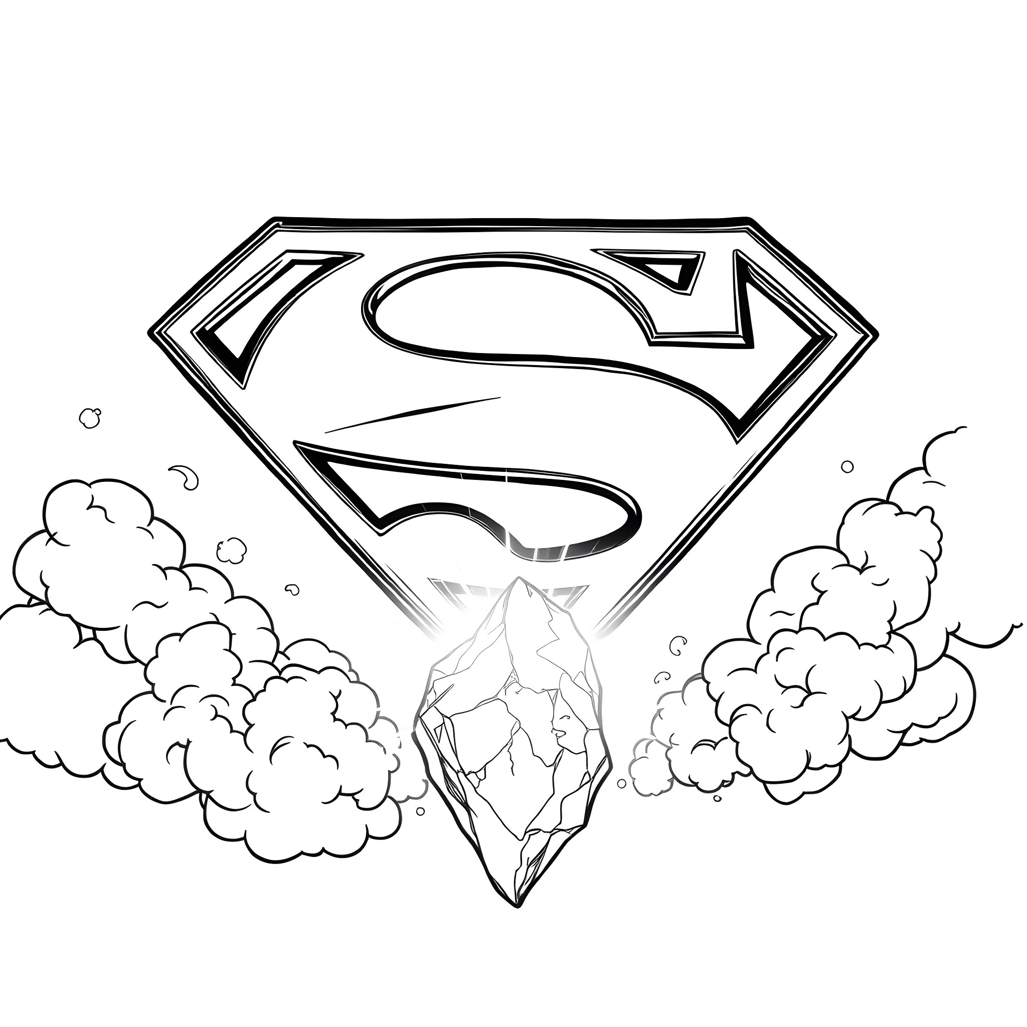 1 Best Kryptonite Coloring Pages Free Printable PDFs 