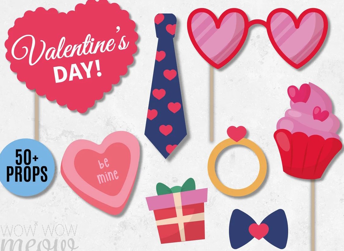 10 Best Valentine s Day Photo Booth Props For Romantic Events