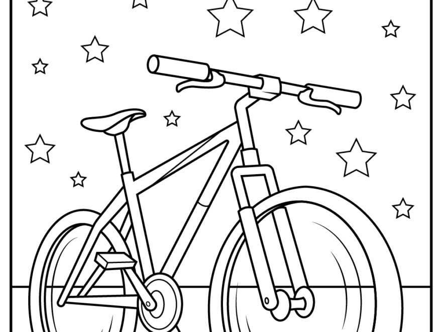 15 Bicycle Coloring Pages 100 Free Printables