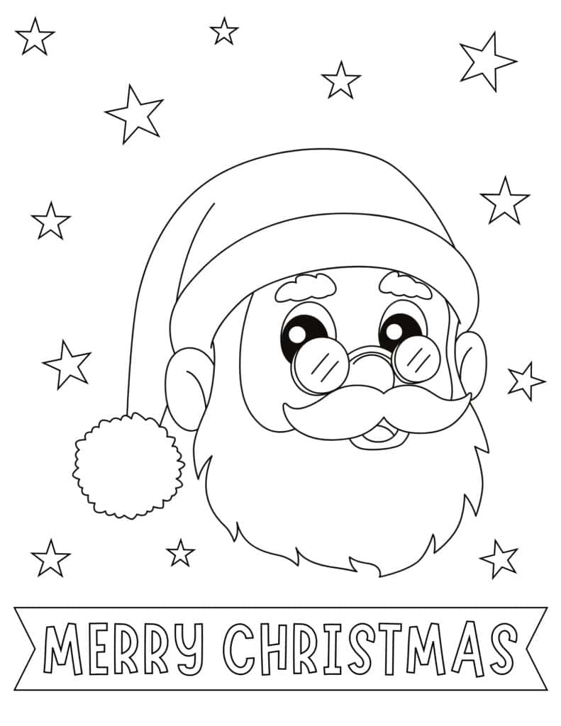 Printable Christmas Coloring Pages For Middle School