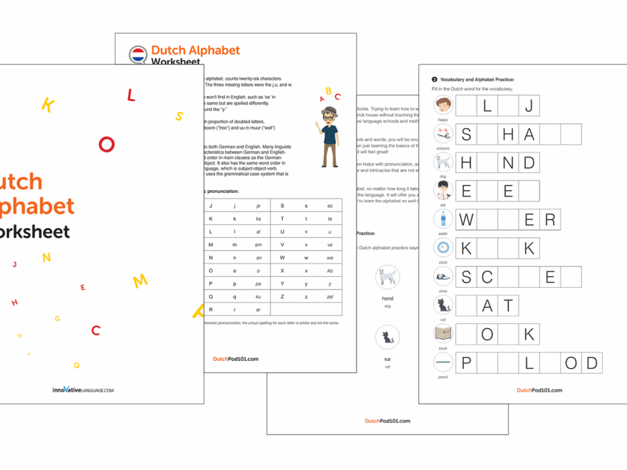 16 Dutch Worksheets For Beginners PDF Printables