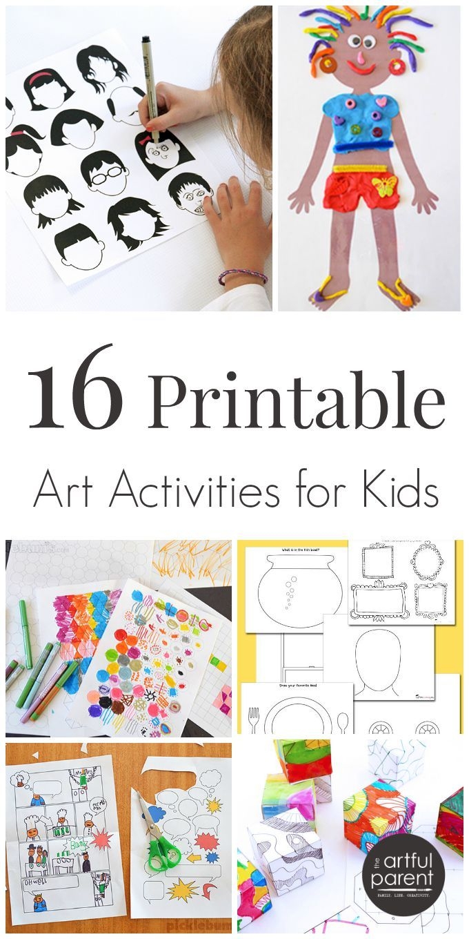 Free Printable Craft And Art Projects For Kids
