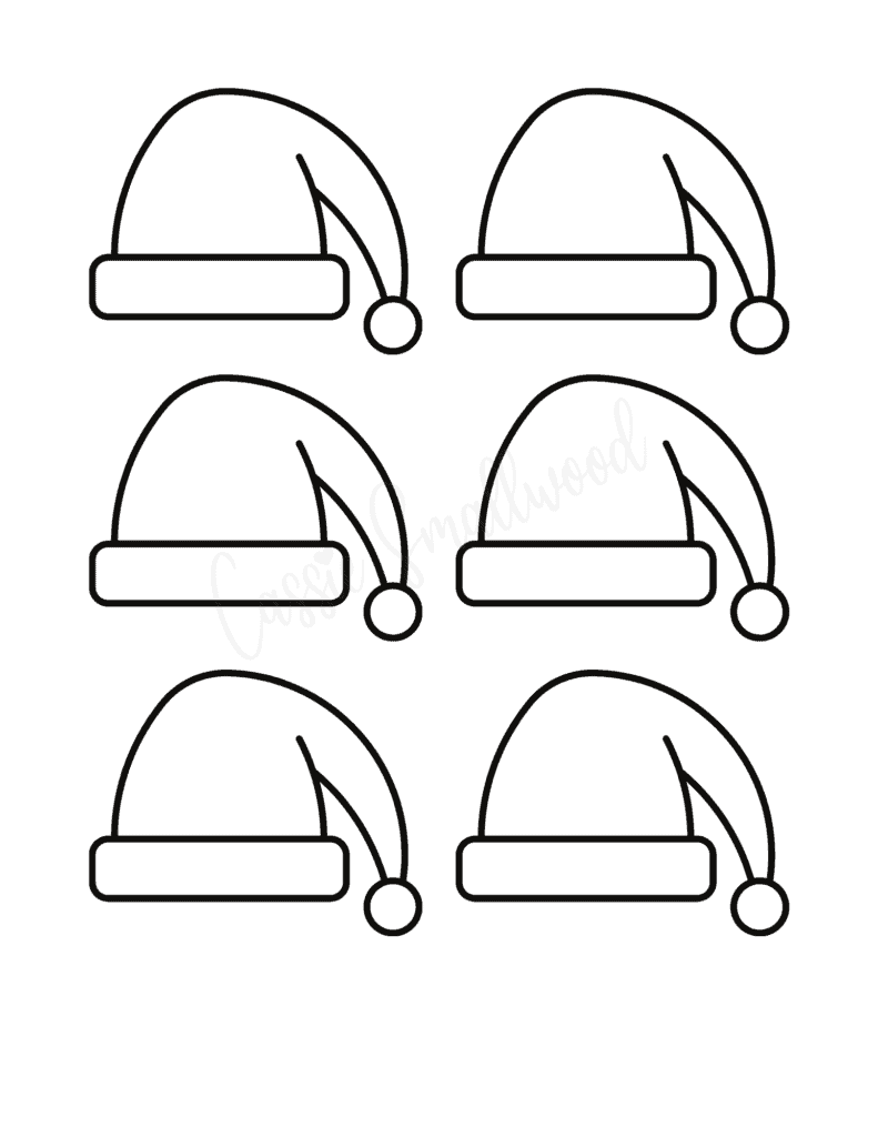 17 Cute Winter Hat Templates And Coloring Pages Cassie Smallwood