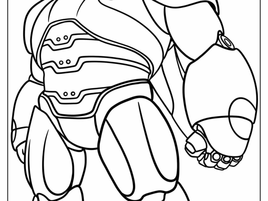 20 Big Hero 6 Coloring Pages Free PDF Printables
