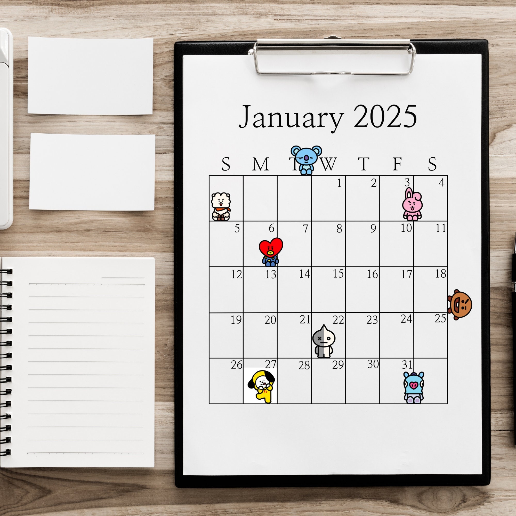 Bts Calendar 2025 Printable Free