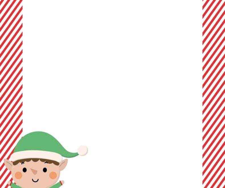 30 Free Printable Christmas Border Printable Templates The Incremental Mama