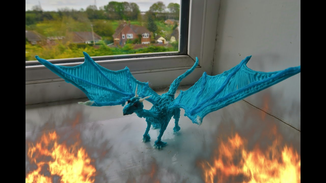 Printable Template Dragon 3d Pen
