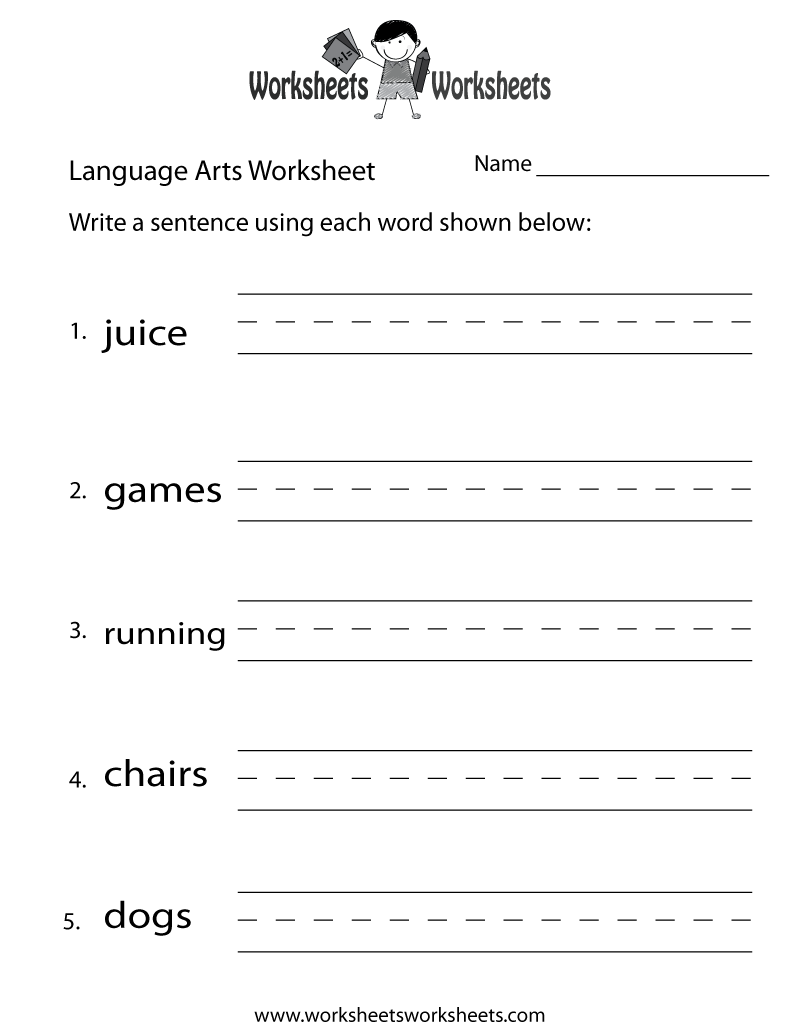 3rd Grade Language Arts Worksheets Worksheets Library