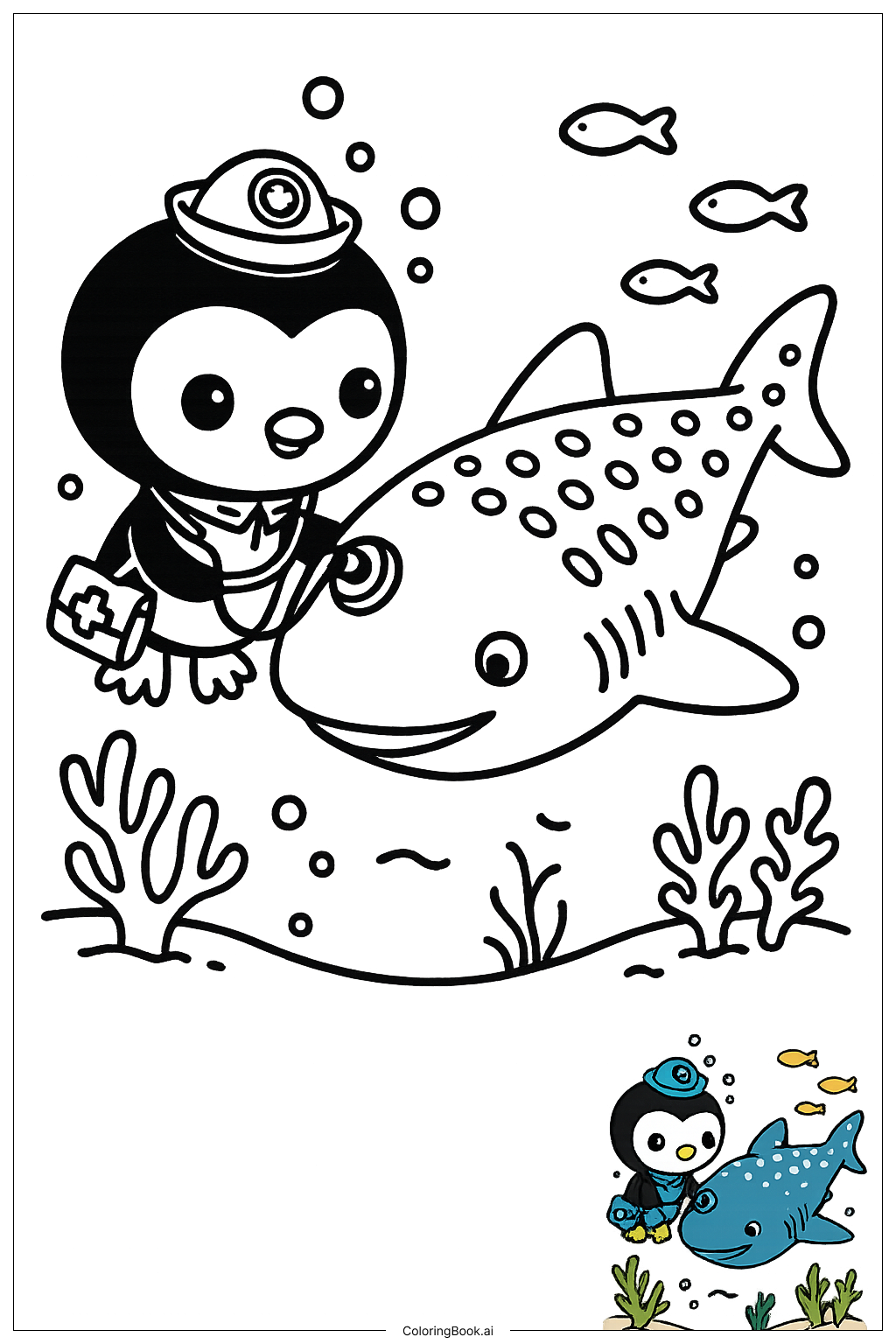 55 Octonauts Coloring Pages Free PDF PNG Printables 