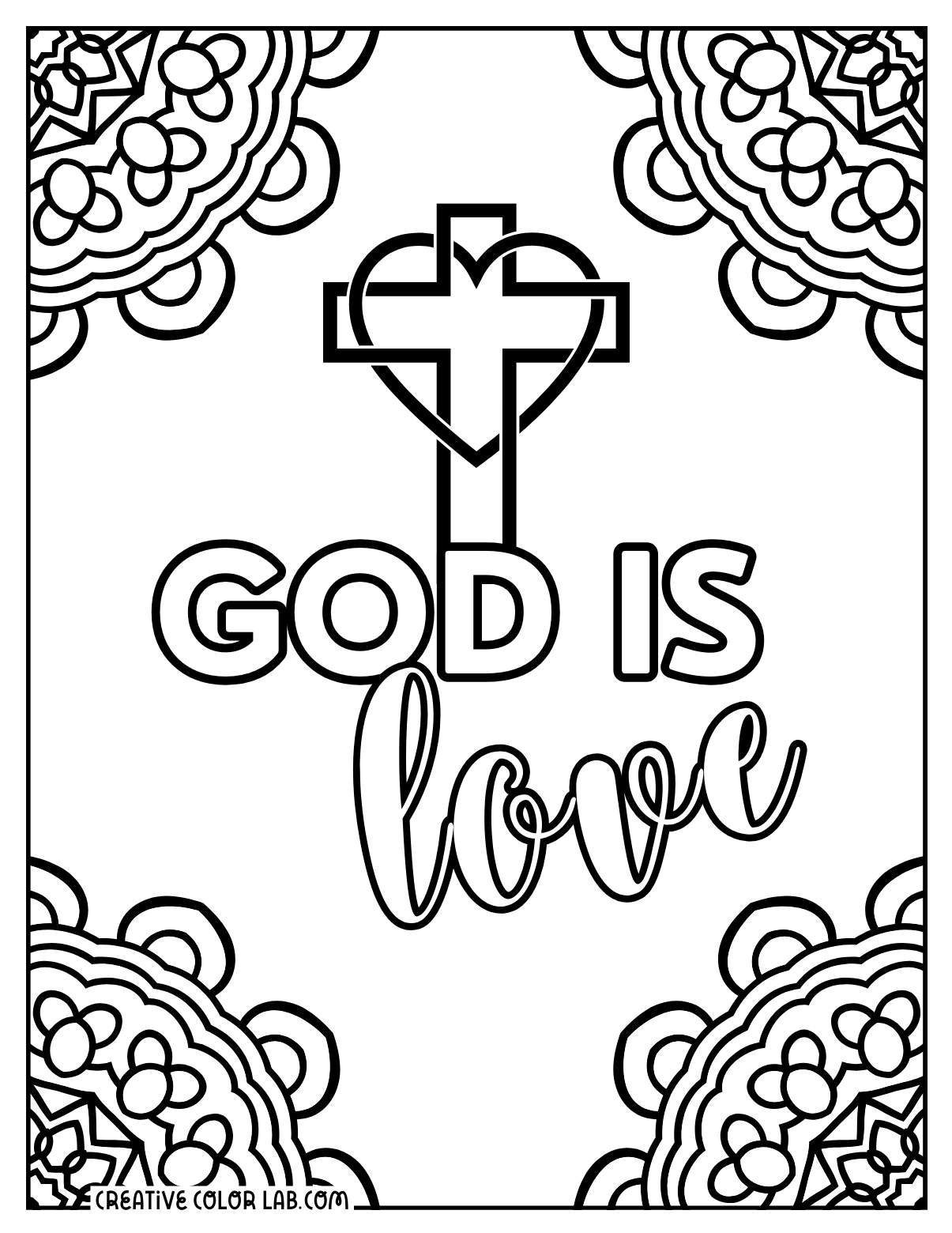 61 Bible Verse Coloring Pages Free Printable Christian Quotes