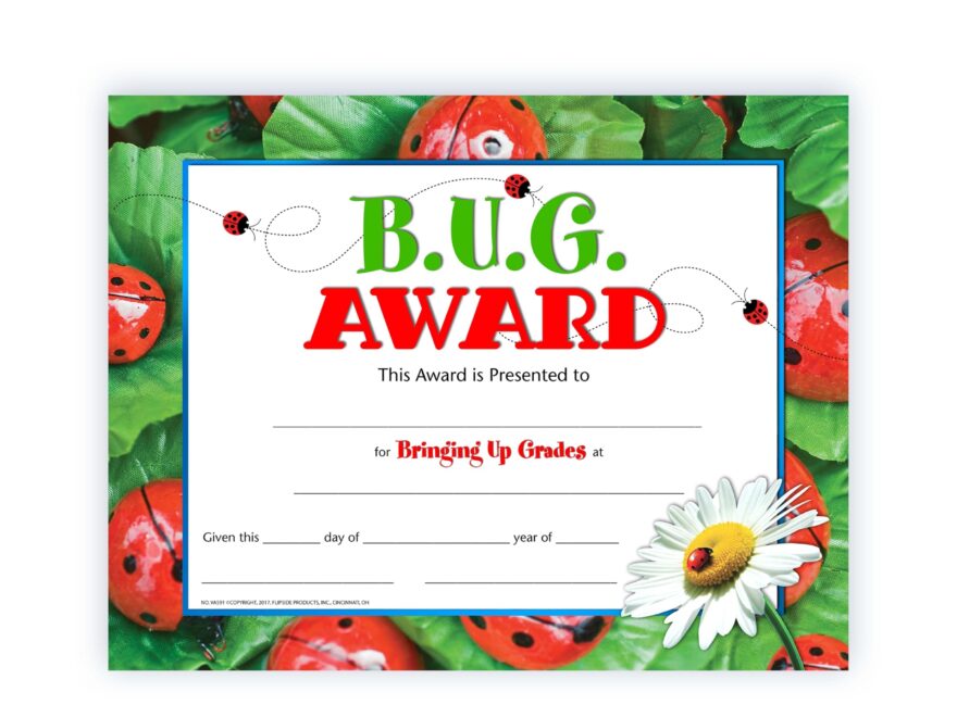 Amazon Hayes B U G Award Certificates Personalized Achievement Awards For Students Bringing Up Grades Grade Improvement Full Color Glossy Finish 8 5 X 11 30 Pack Academic Awards And Incentives Supplies Office Products