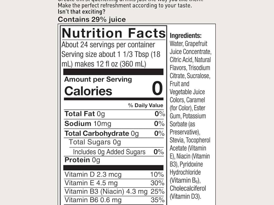 Amazon SodaStream Pink Grapefruit Zero Calorie 14 8 Fl Oz Pack Of 4