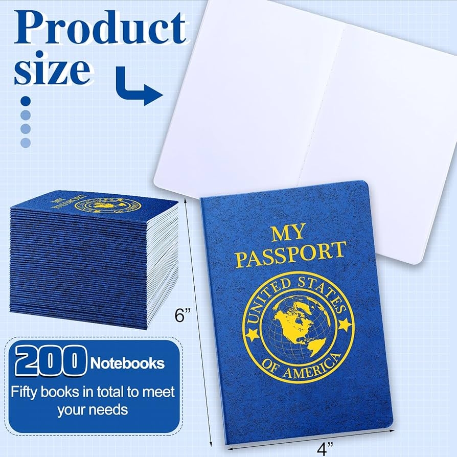 Fake Student Passport Printable Exchange Rates