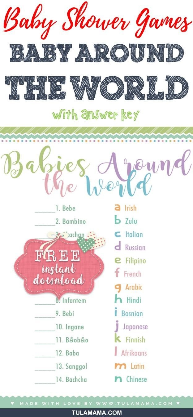 Baby Around The World Game