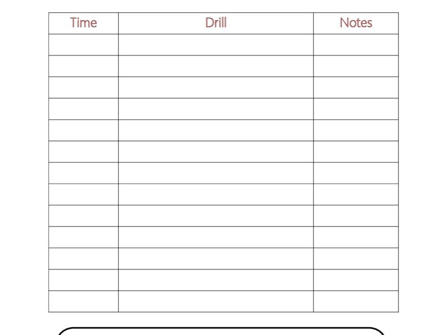 Basketball Practice Plan Template Hoop Coach