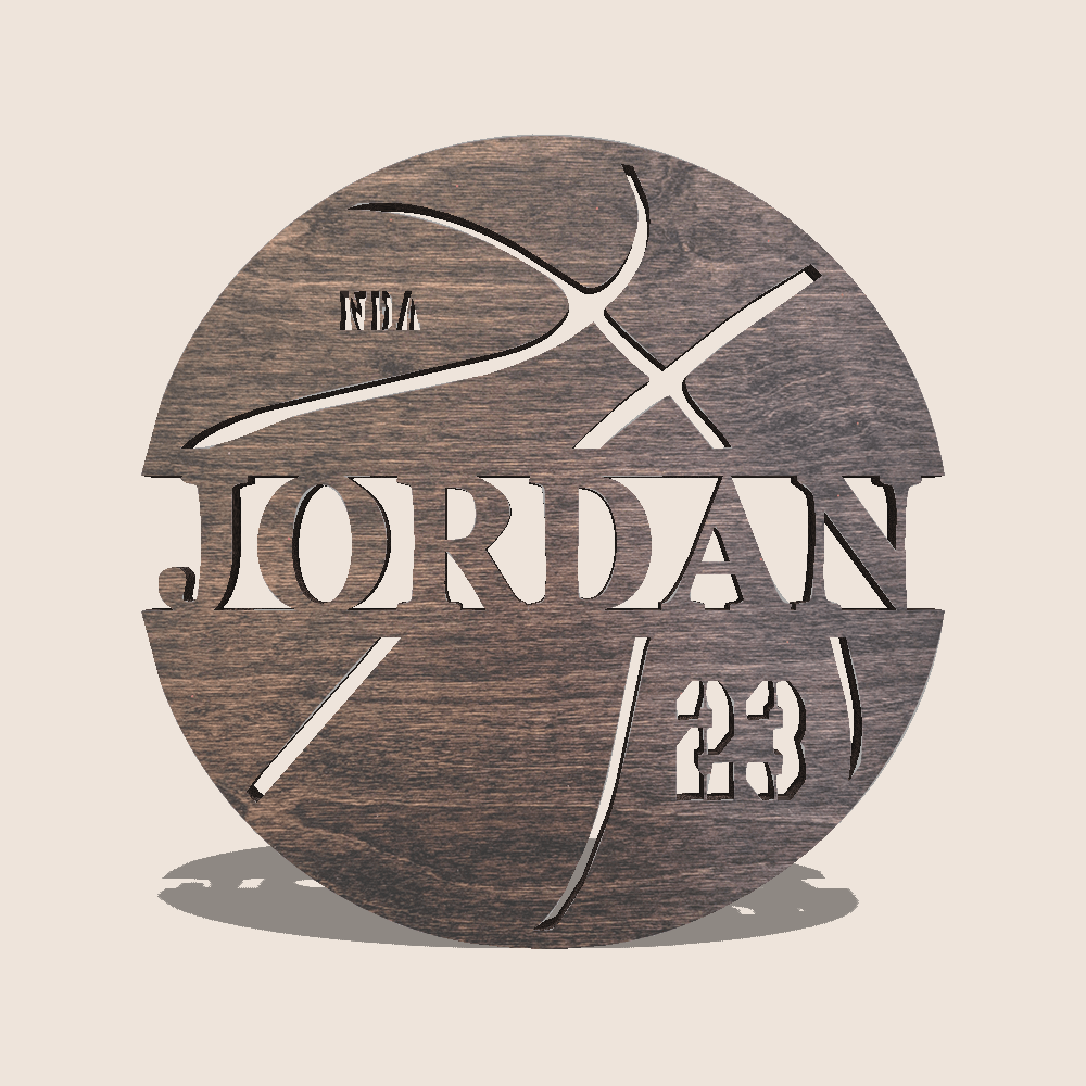 Basketball Split Monogram The Holz Brothers Printable Scroll Saw Pattern