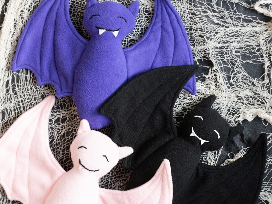 Bat Plush Sewing Pattern Scratch And Stitch