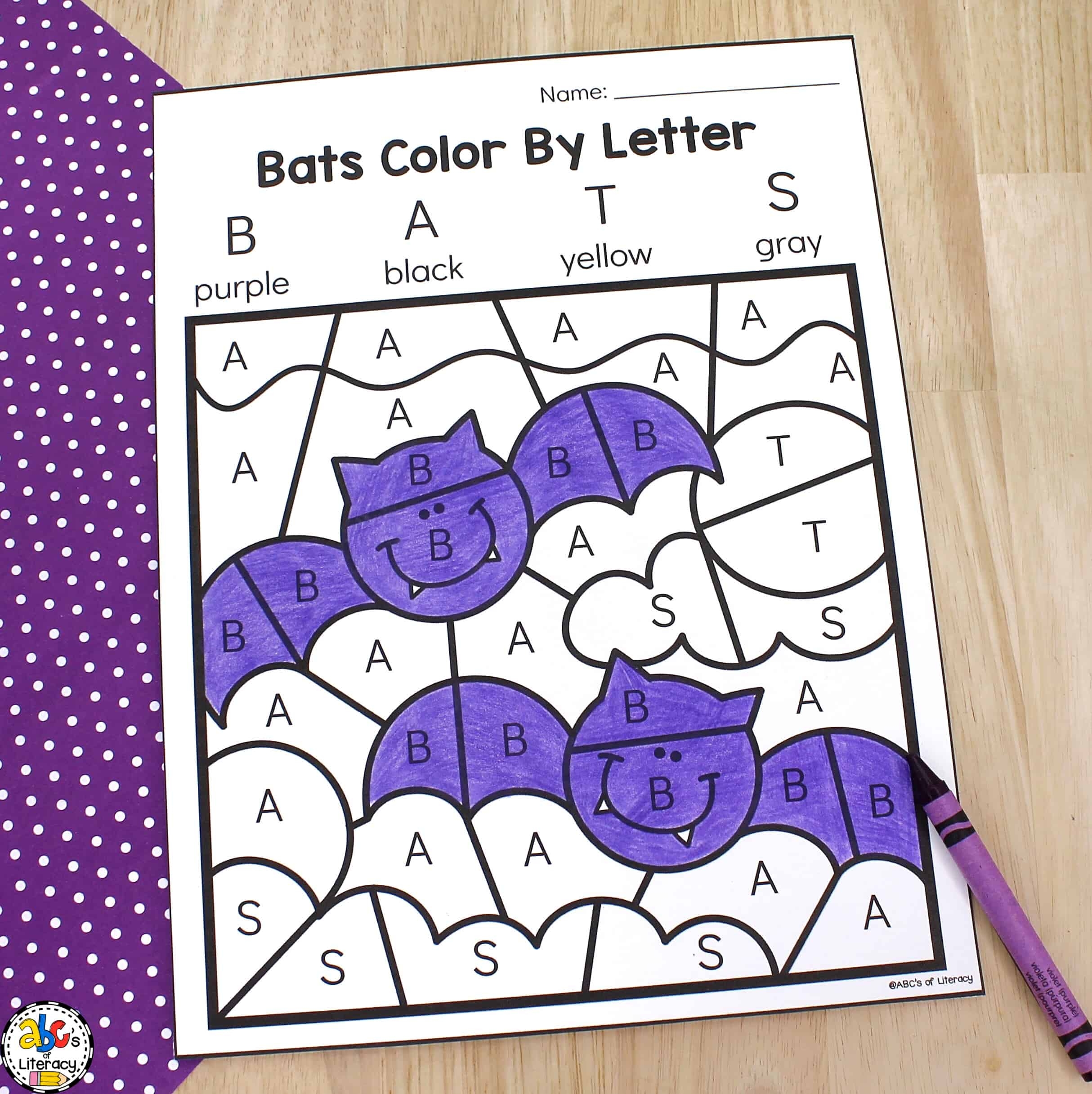Free Color By Letter Printables For Kindergarten