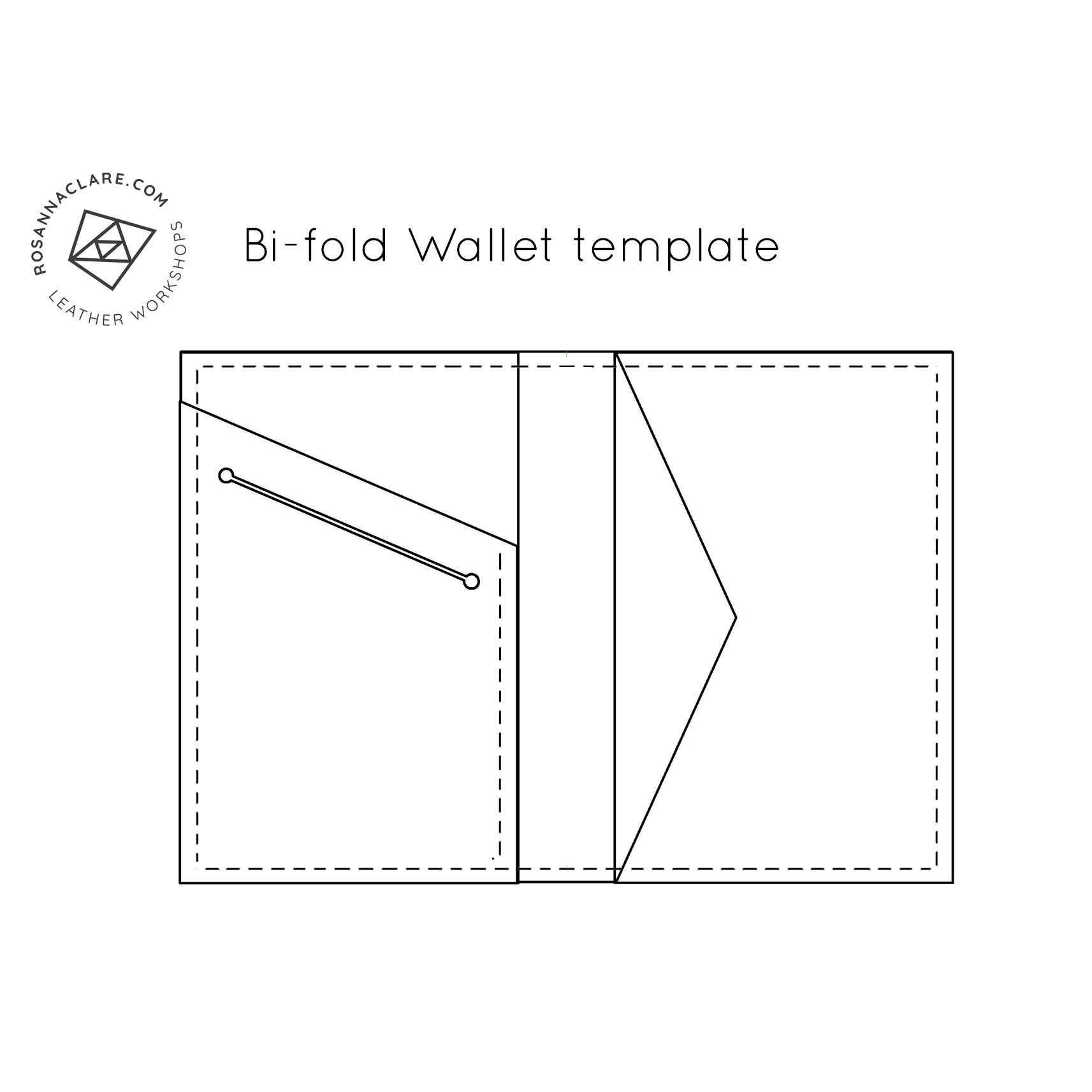 Free Printable Leather Wallet Template