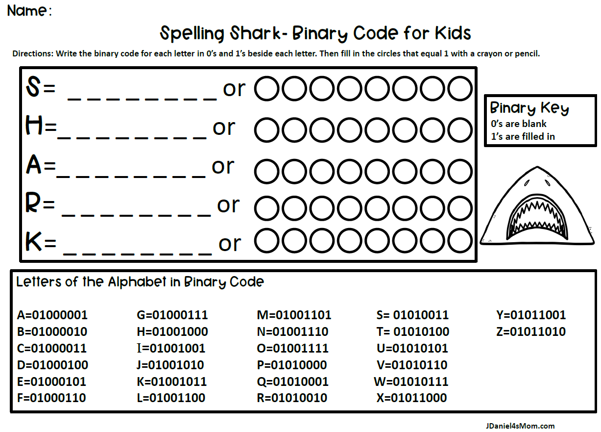 Binary Code Archives JDaniel4s Mom