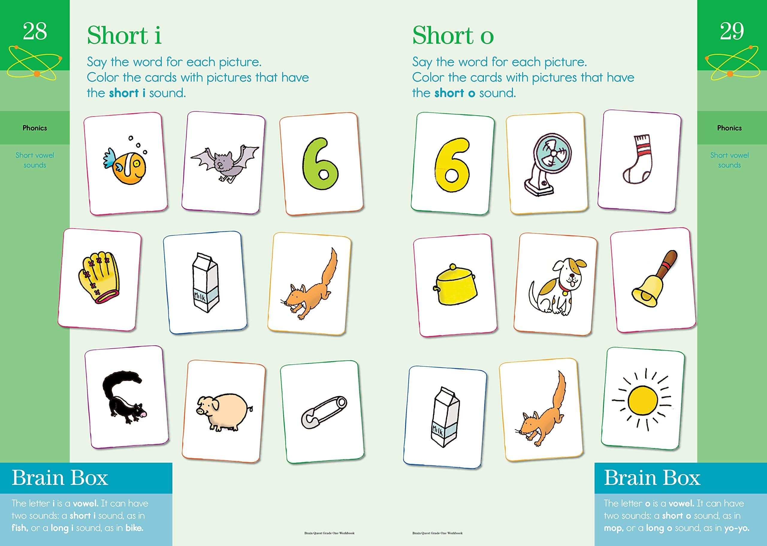 Brain Quest Workbook Grade 1 A2Z Science Learning Toy Store