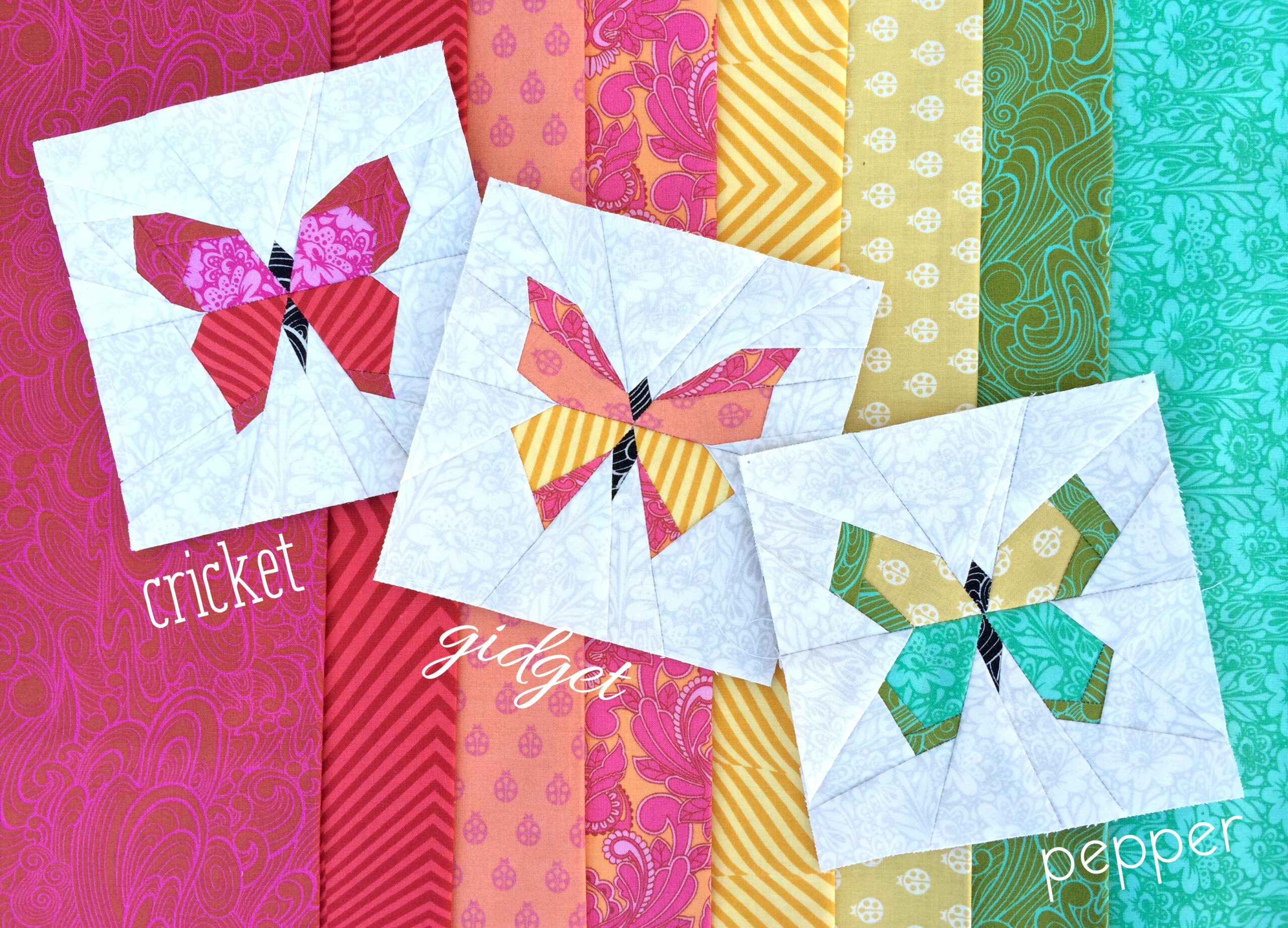 Butterfly Charm Block Paper Piecing Patterns Lillyella