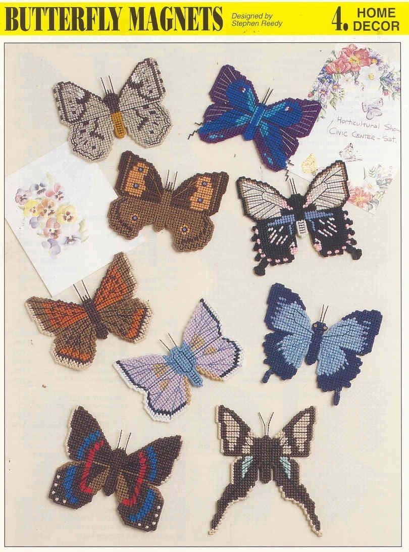 Free Printable Plastic Canvas Butterfly Patterns