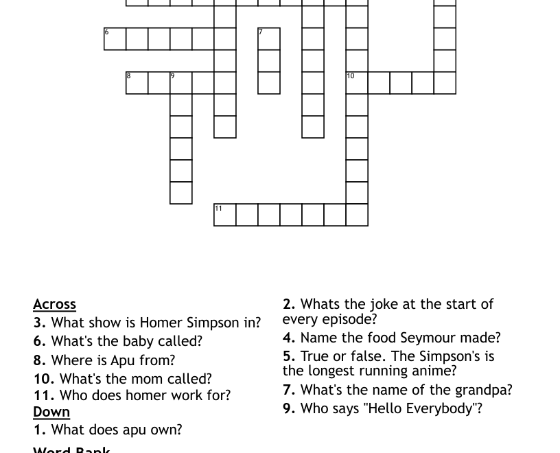 Cartoons Crosswords Word Searches Bingo Cards WordMint