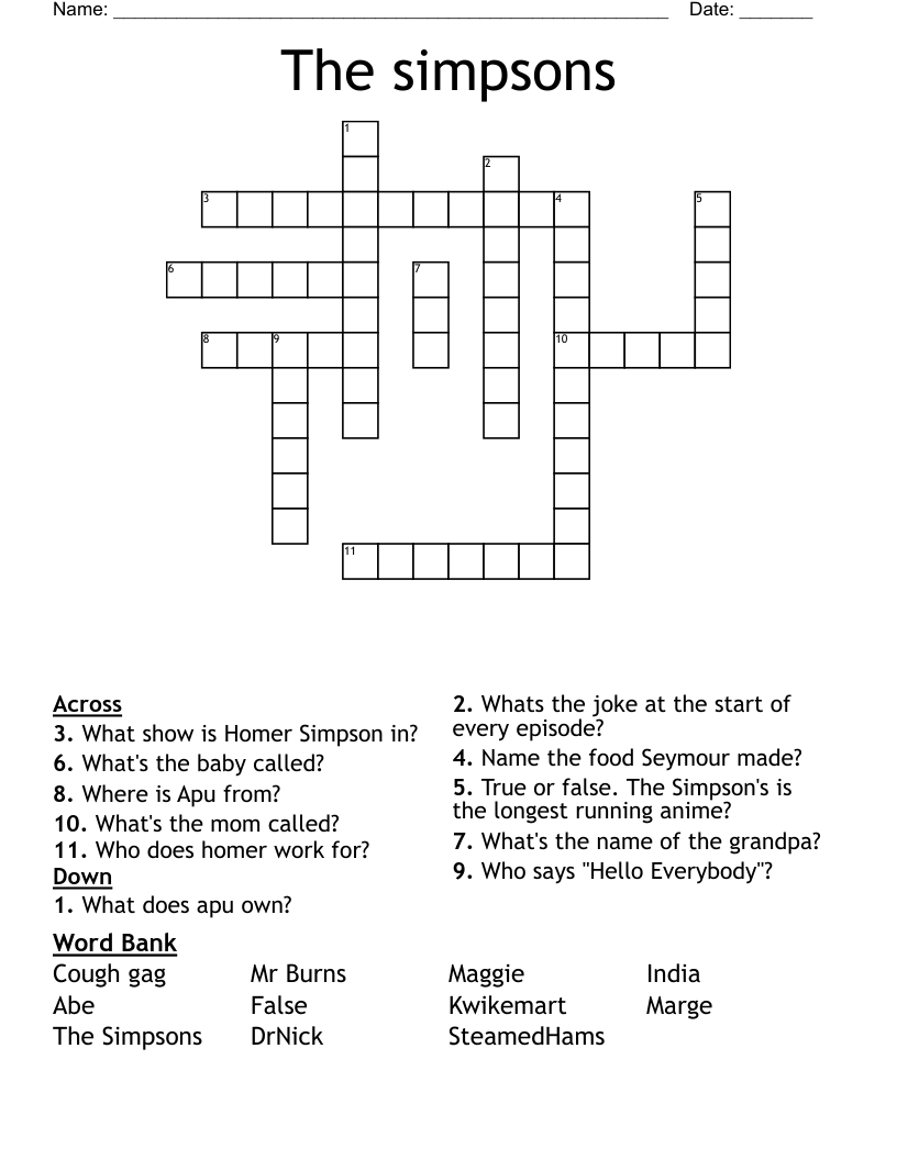 Cartoons Crosswords Word Searches Bingo Cards WordMint