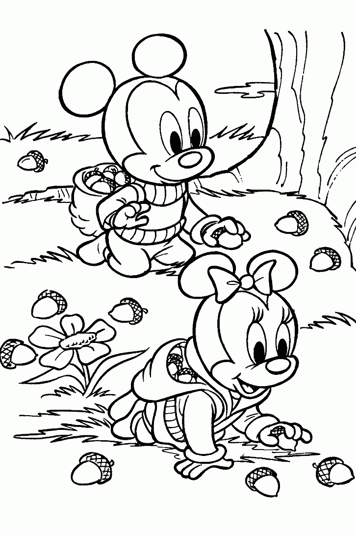 Coloring Page Baby Disney Coloring Pages 0