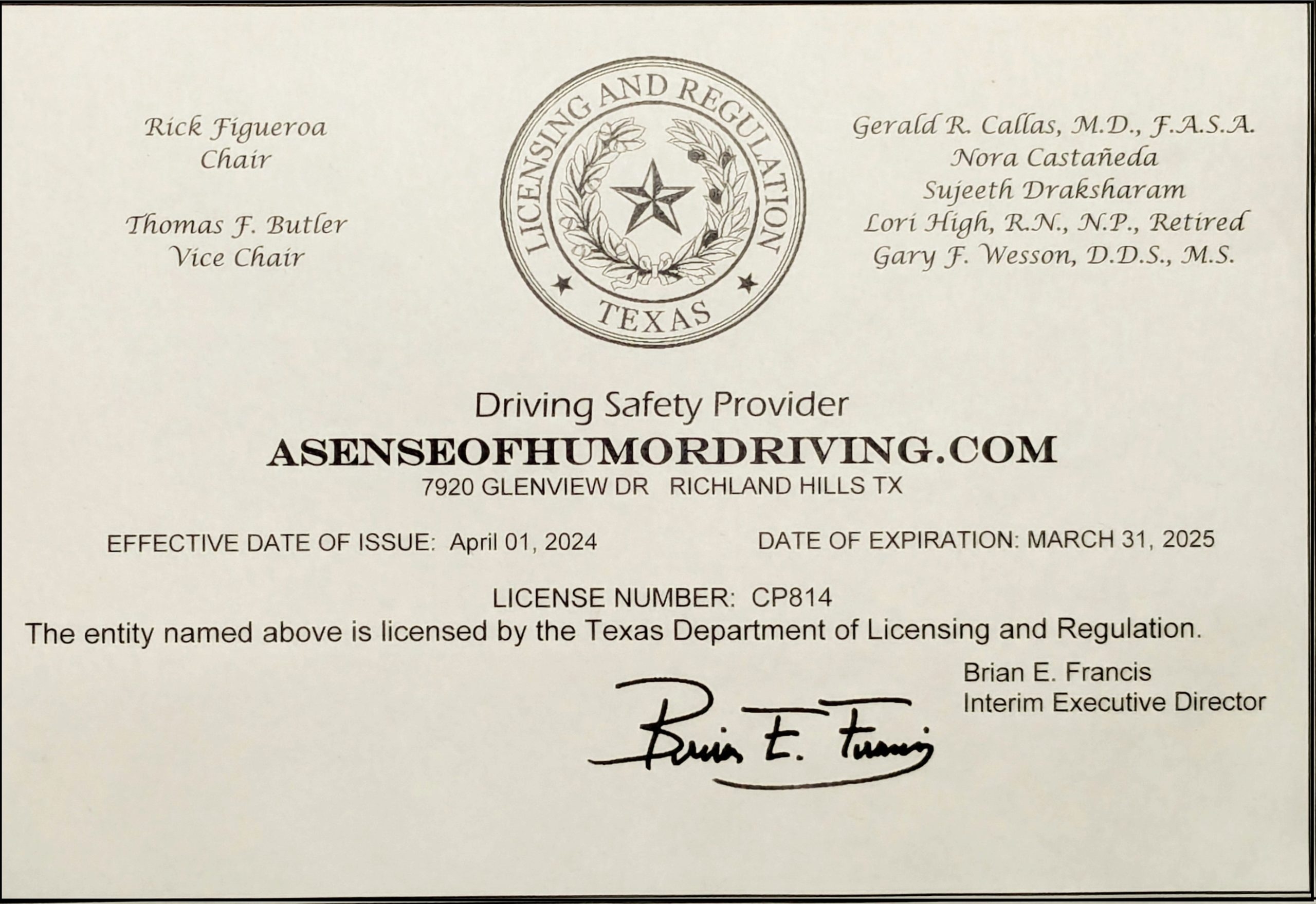 Texas Defensive Driving Online Course With Printable Certificate