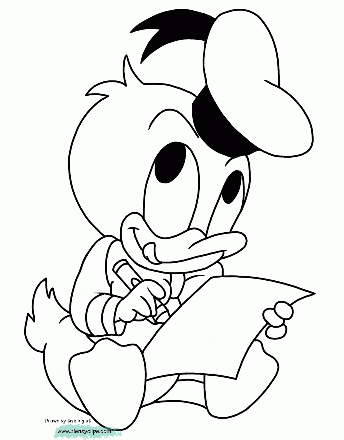 Disney Babies Coloring Pages 7 Disneyclips