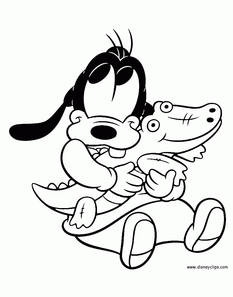 Disney Babies Coloring Pages 8 Disneyclips