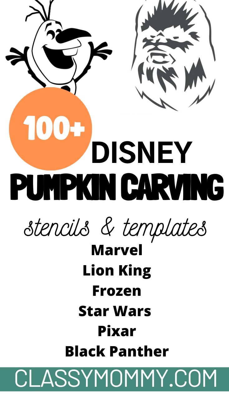 Disney Pumpkin Carving Stencils