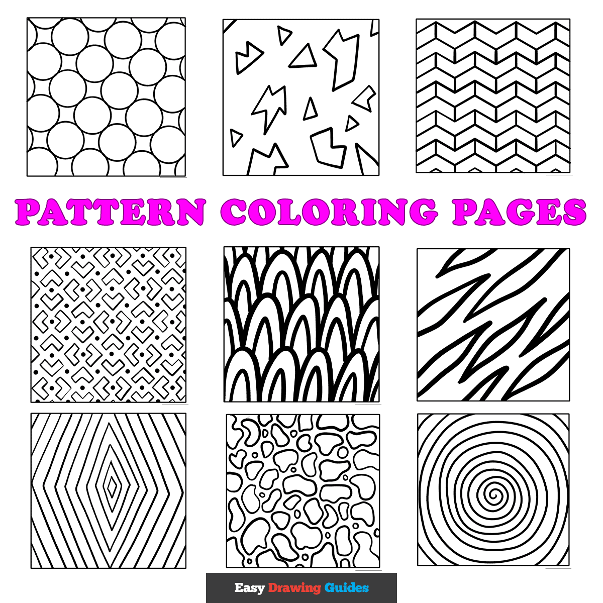 Printable Star Pattern In Descending Sizes