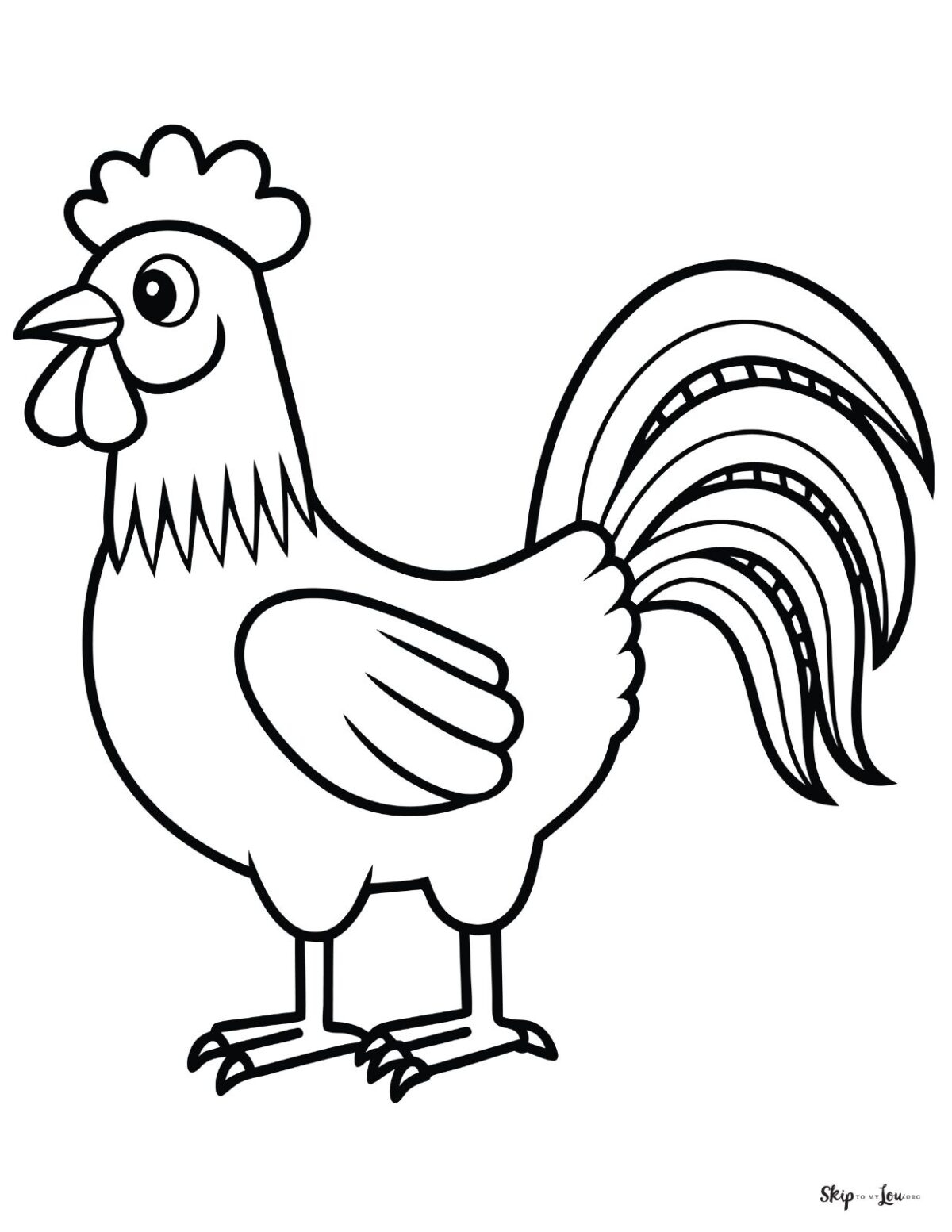 Farm Animal Coloring Pages Free PDF Printables 