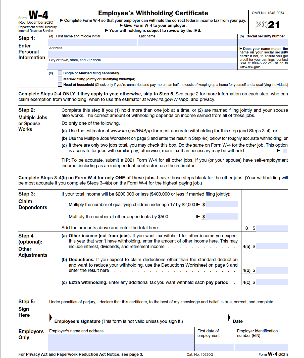 Printable Copy Of W 9 Irs Form