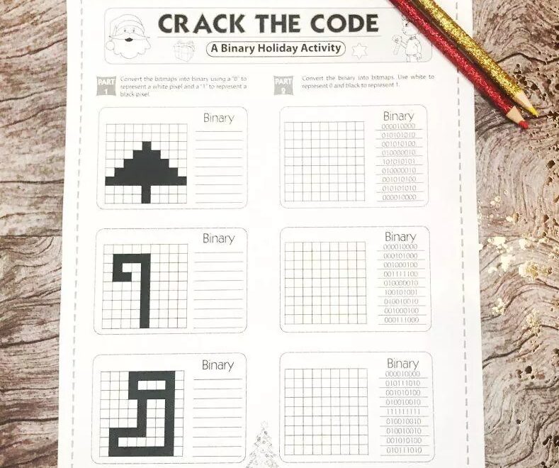 Free Binary Numbers Worksheets For The Classroom