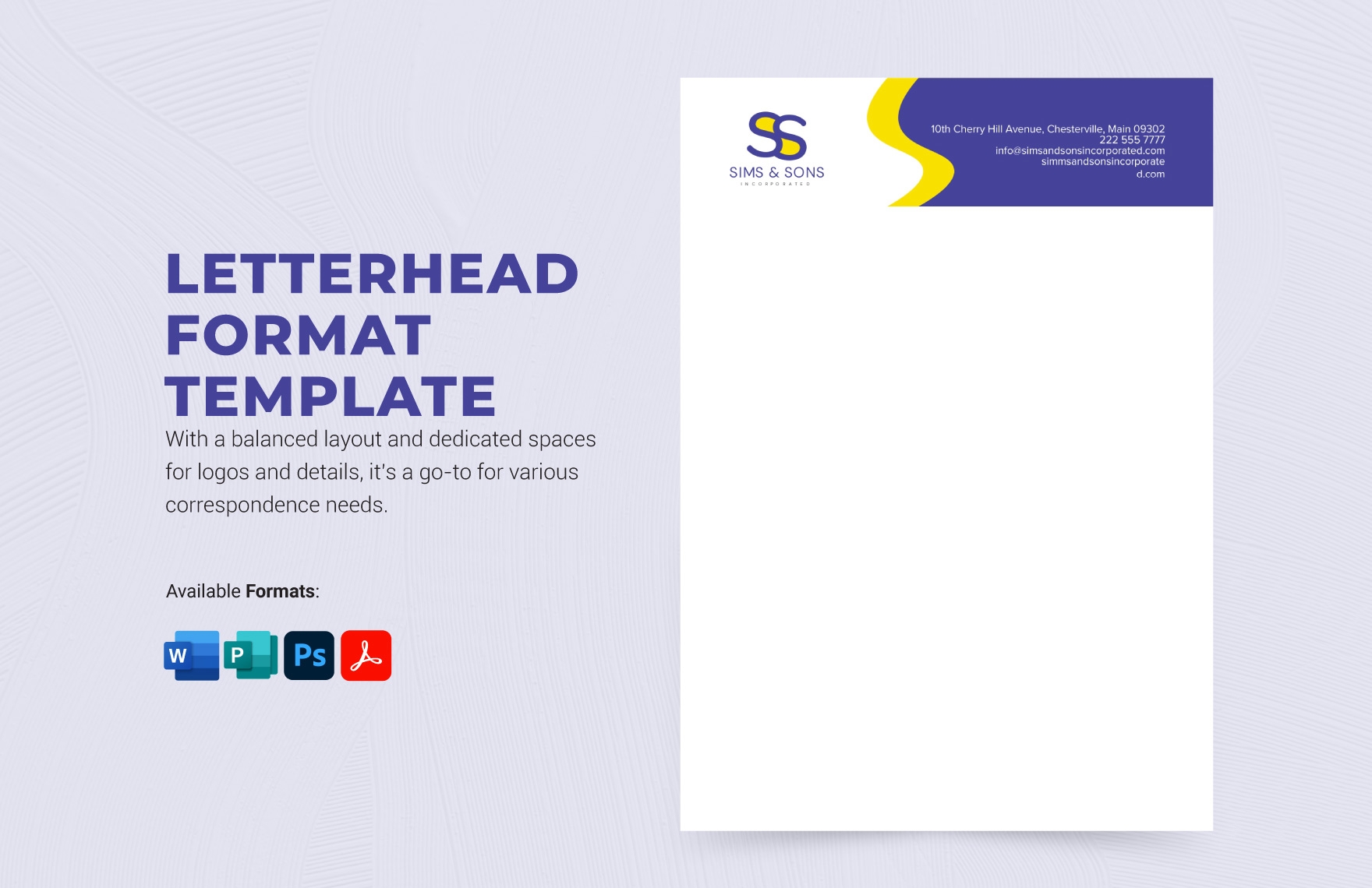 Free Editable Letterhead Templates In Word To Download