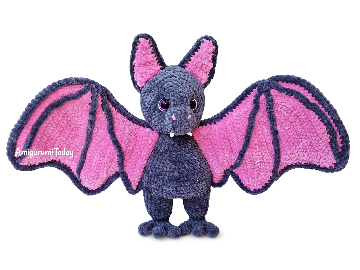 Free Halloween Plush Bat Crochet Pattern Amigurumi Today