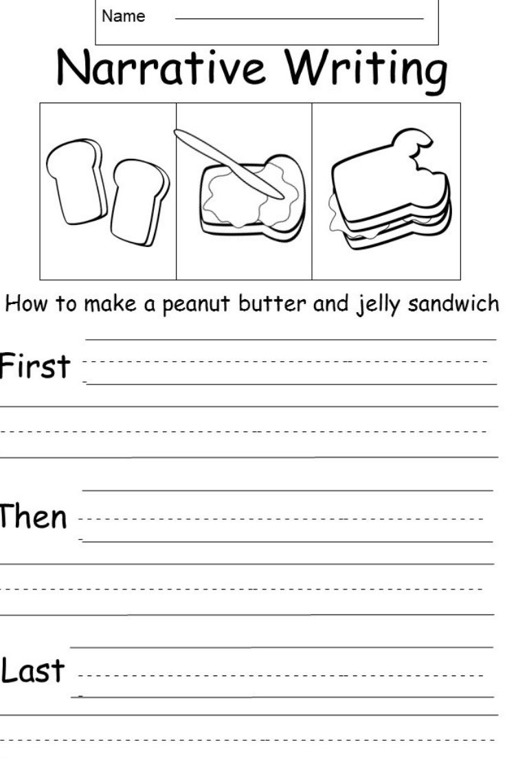 Printable 1st Grade Writing Worksheets