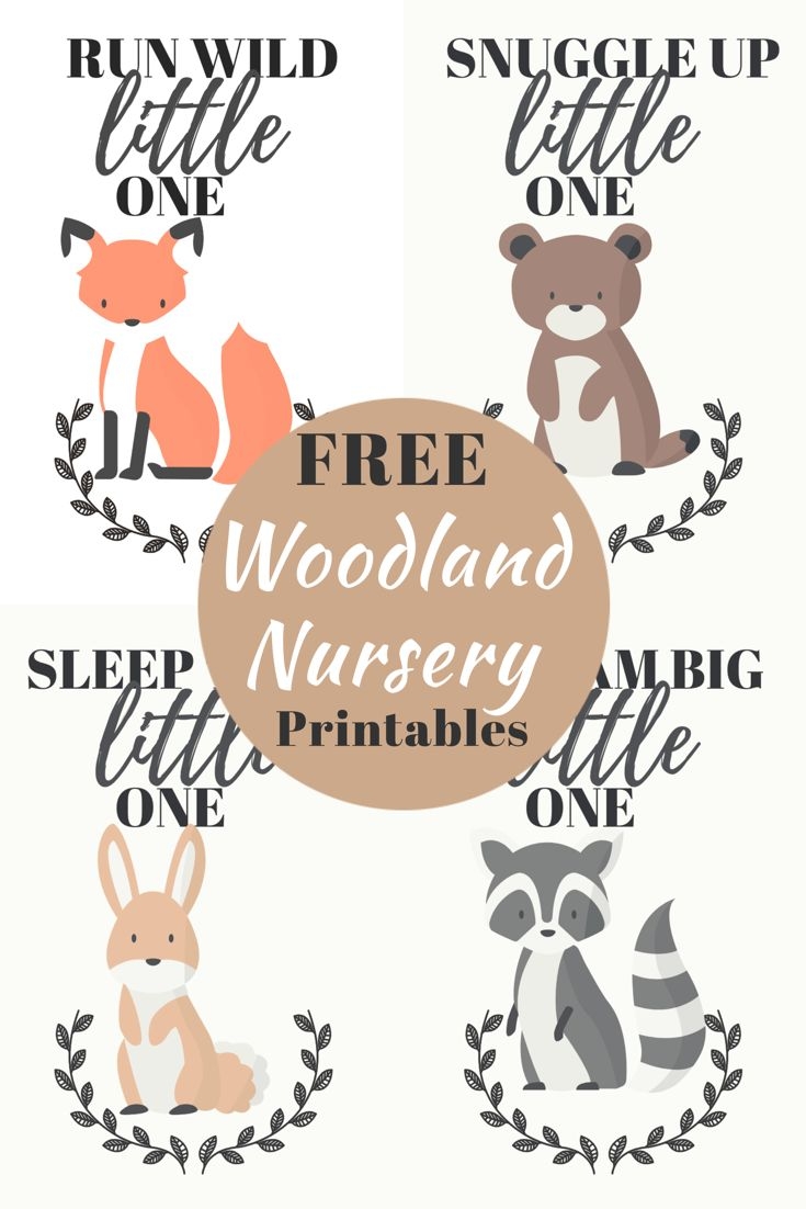 Free Nursery Printables