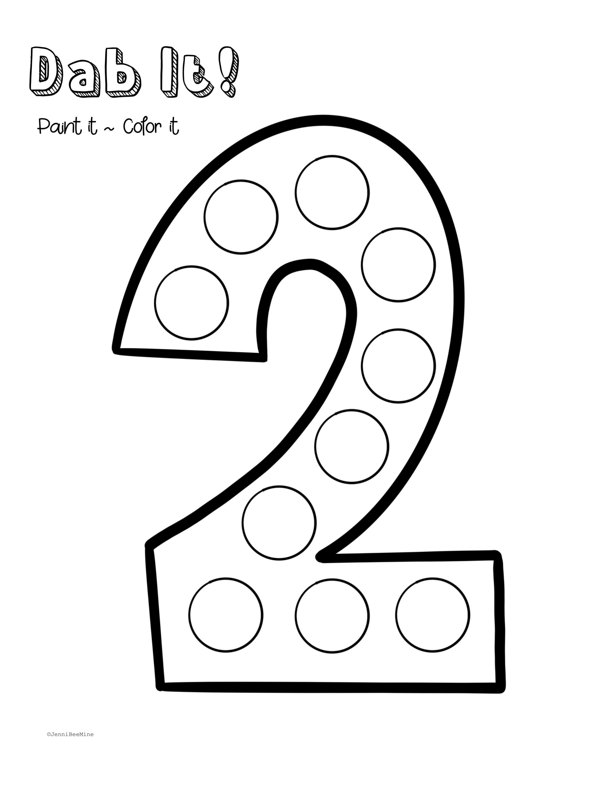 Free Printable Worksheets For Toddlers Age 2