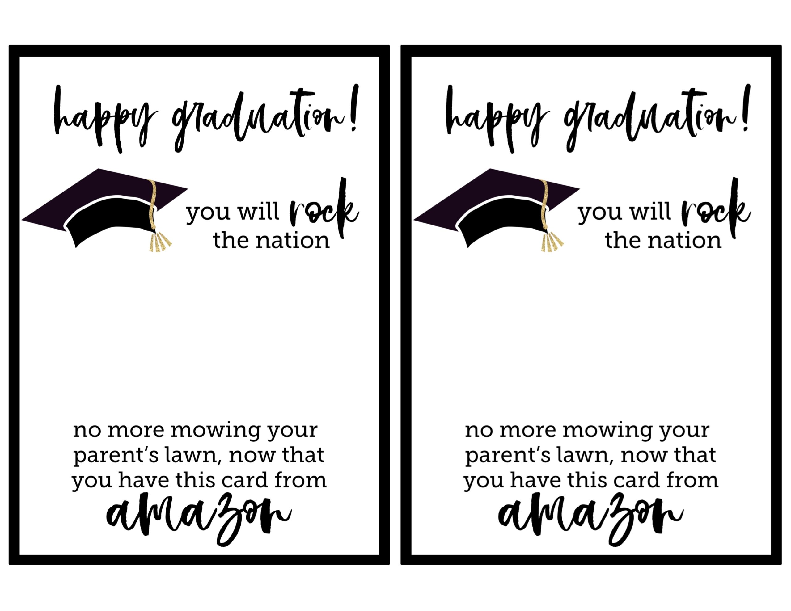 Printable Graduation Greeting Cards Free