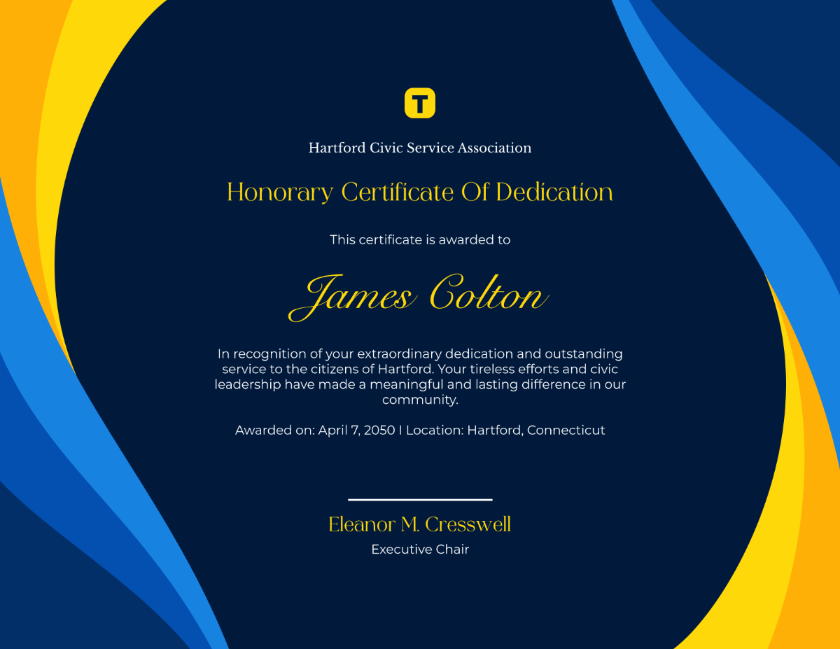Free Printable Honorary Certificate Templates To Customize Online