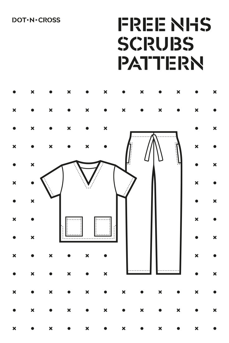 FREE SCRUBS SEWING PATTERN Dot N Cross Sewing And Pattern Cutting Classes In Cornwall