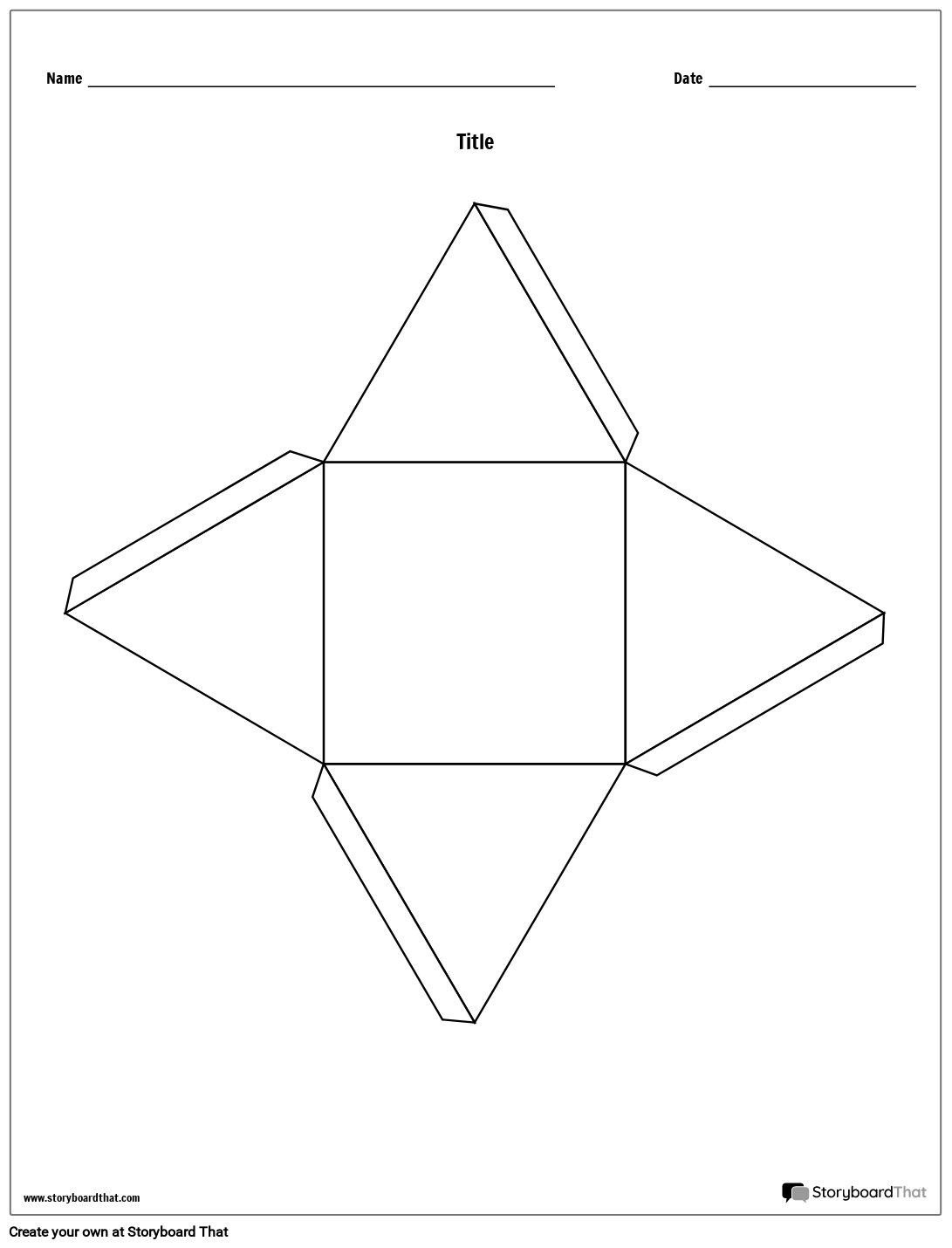 Free Story Cube Templates Create Print In 2025