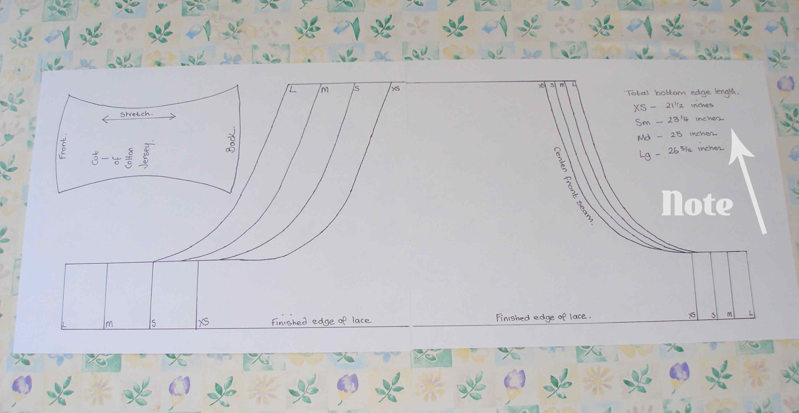 Free Undies Pattern Making Up The Pattern So Sew Easy