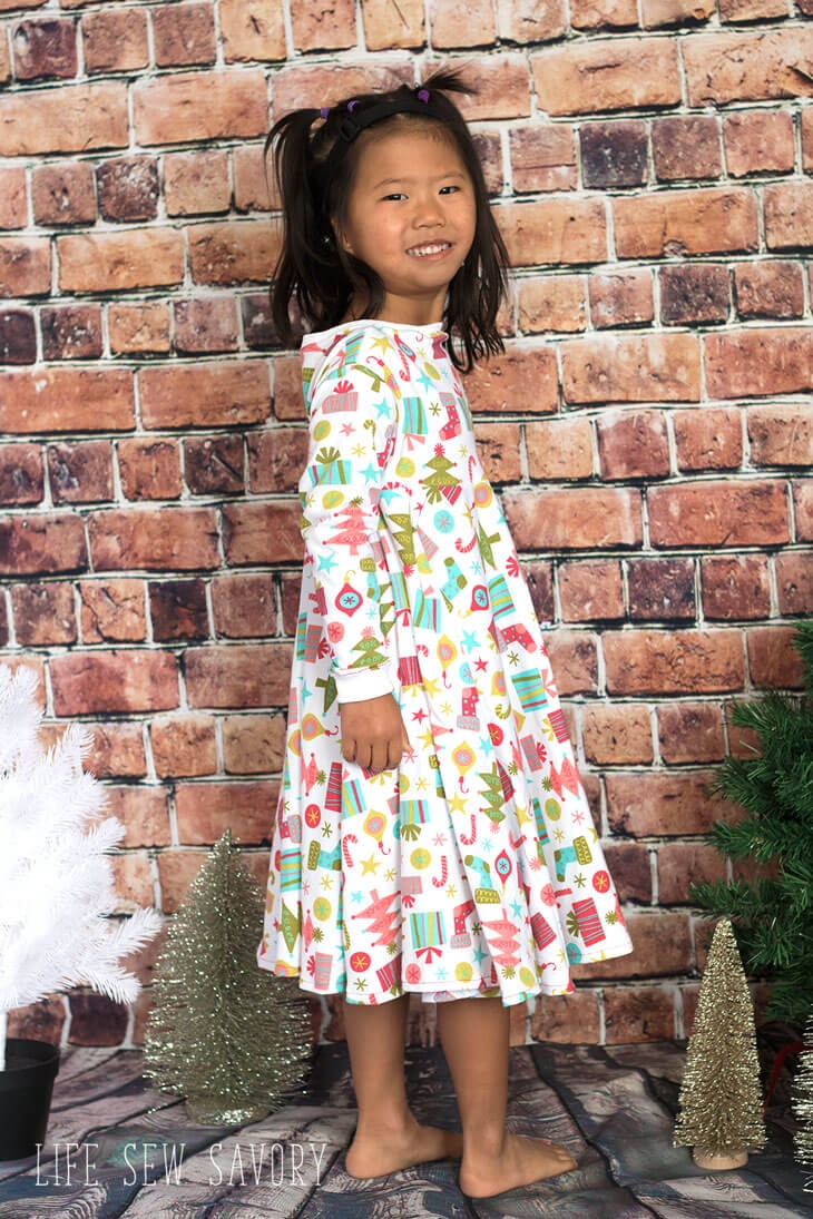 Girl And Doll Matching Dress Free Sewing Patterns Life Sew Savory