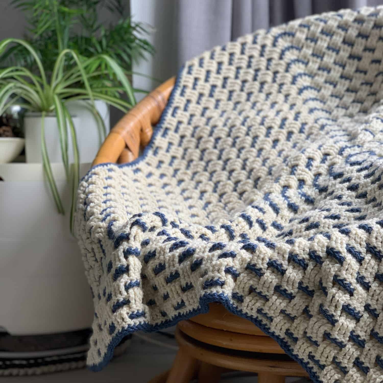 Granny Weave Free Crochet Blanket Pattern Dora Does